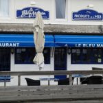 Devanture restaurant le bleu marin à Perros-Guirec