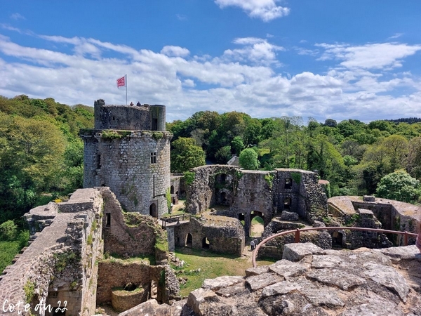 Château de Tonquédec en Bretagne